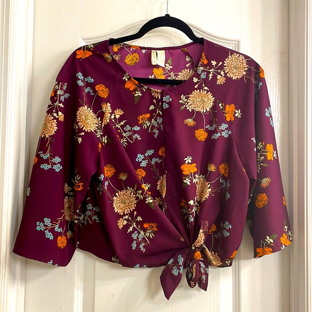 Cute Floral Top